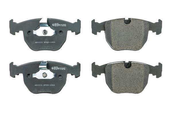 Jeu de 4 plaquettes de frein AISIN ref. BPBM-1004